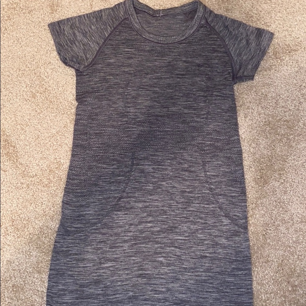 grey lululemon swiftly speed short sleeve